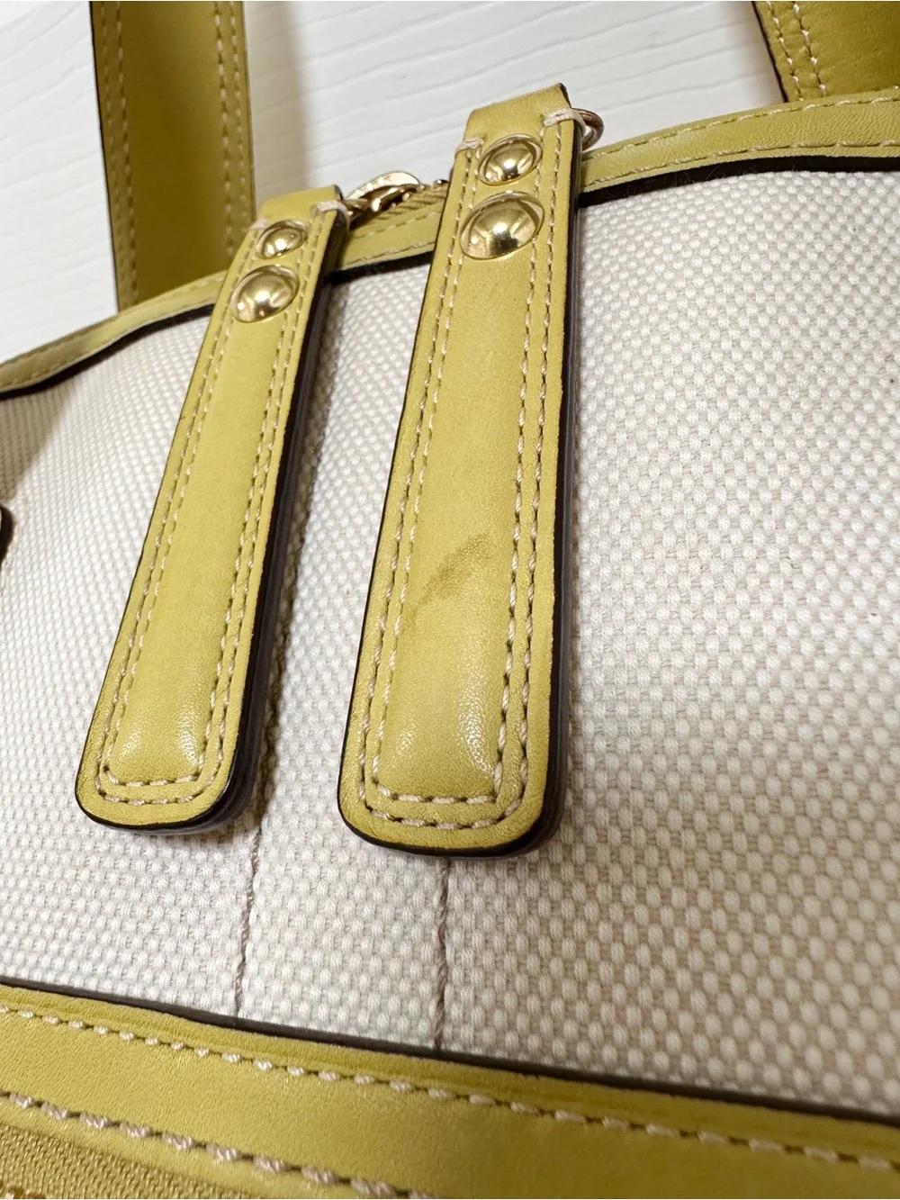 Coach Hamptons Miranda Weekender Carryall Large Satchel Travel Bag